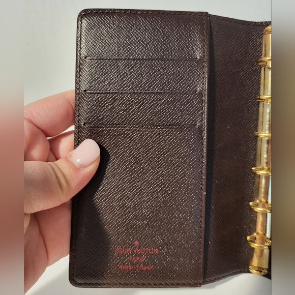 LOUIS VUITTON Damier Ebene Agenda pm - Picture 13 of 17